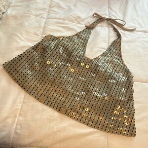 Vintage Bebe beaded top